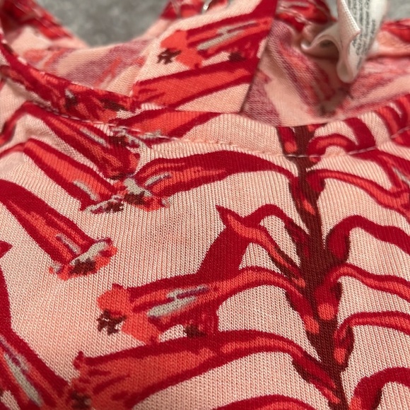 Kate Quinn Short Sleeve Double Ruffle Top & Bloomer Set- Red Vine Stripe 🌟HP🌟 - Picture 11 of 11